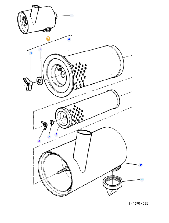 Air Filter 1678308M92 - Image 3