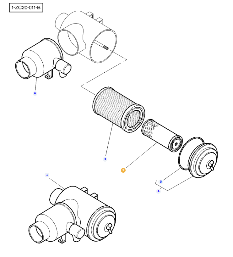 Air Filter 5016604M1 - Image 3
