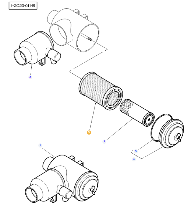 Air Filter 5016603M1 - Image 3