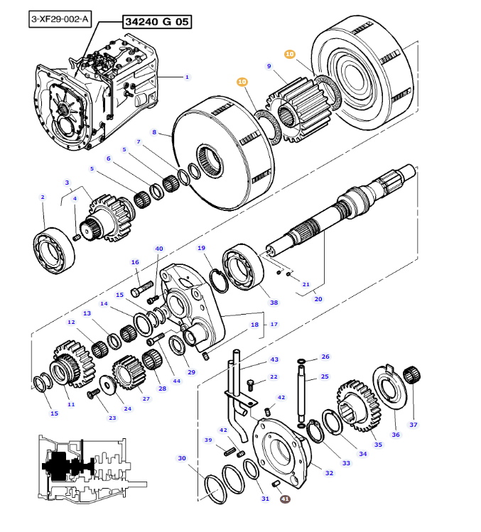 Needle Bearing 3816850M1 - Image 2