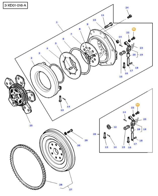 Clutch Screw 3147178M1 - Image 2