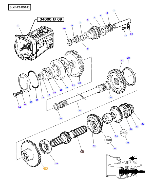Gear - 3697814M1 - Image 3