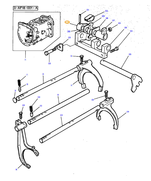 Lever - 3610718M2 - Image 2