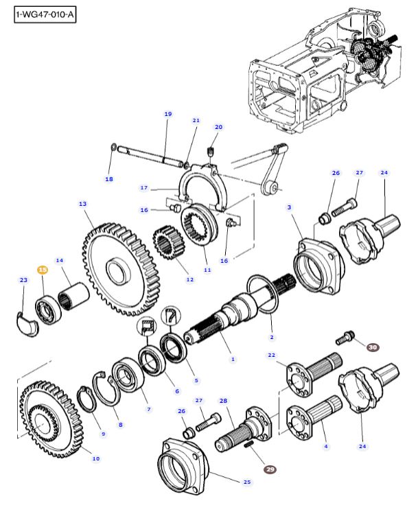 PTO Bearing 3010583X91 - Image 2