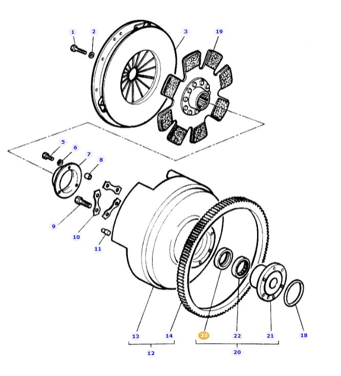 Flywheel Seal 3052116M1 - Image 3