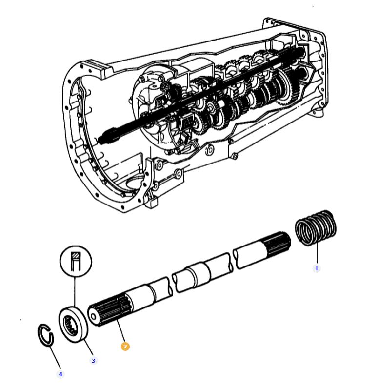 3000 Series PTO Shaft 3382834M3 - Image 2