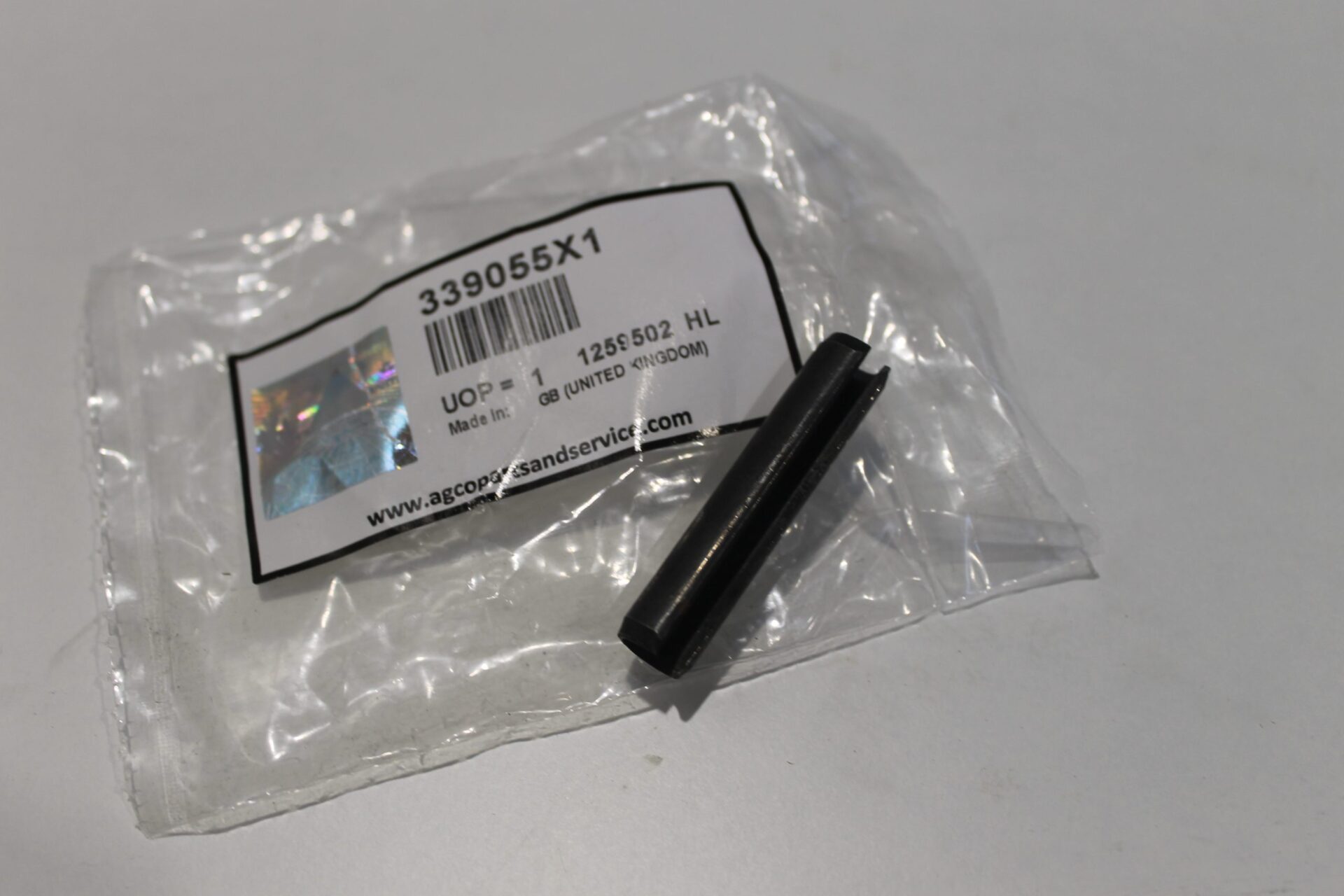 339055X1, Spirol Pin, Massey Ferguson Tractors, Ned Murphy Tractors Ltd.