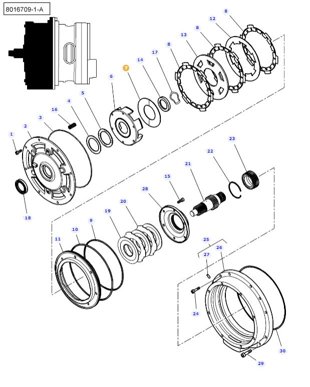 Powershift Bevel Washer 3799164M1 - Image 2