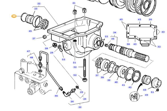Transfer Box Plug 390238X1 - Image 2