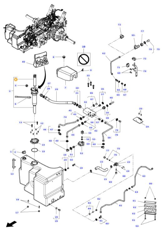 Dyna-VT Hydraulic Filter 3909472M91 - Image 4