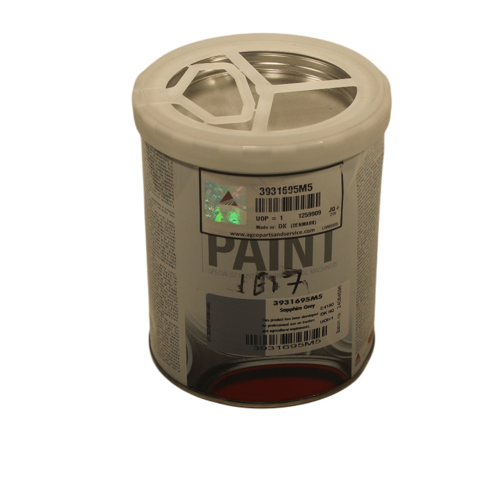 Massey Ferguson Tractors Sapphire Grey Paint 1L  3931695M5, Massey Ferguson Tractors, Ned Murphy Tractors Ltd.