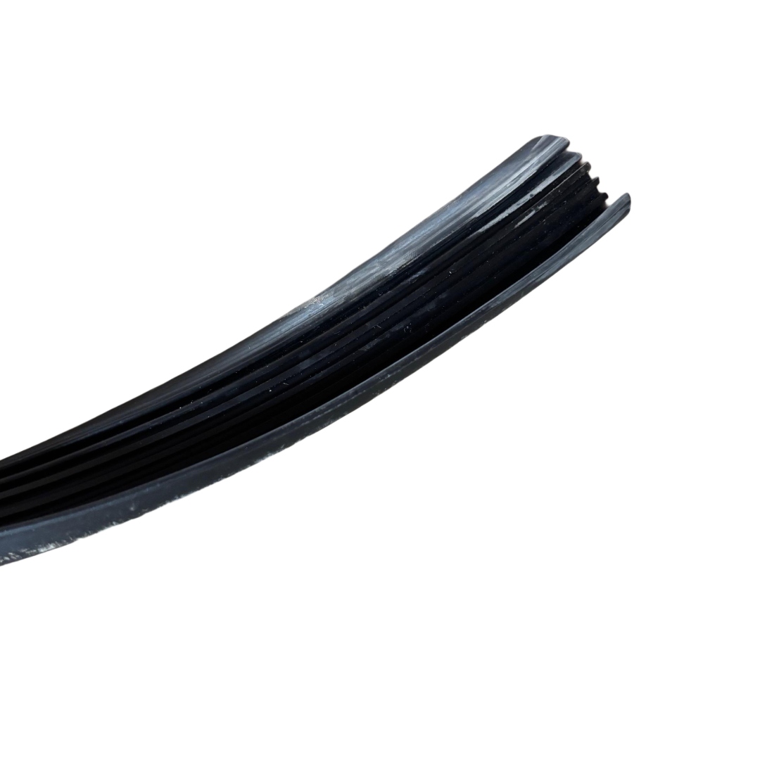 Door Glass Seal Left Hand 300 Series Style Rubber, Massey Ferguson Tractors, Ned Murphy Tractors Ltd.