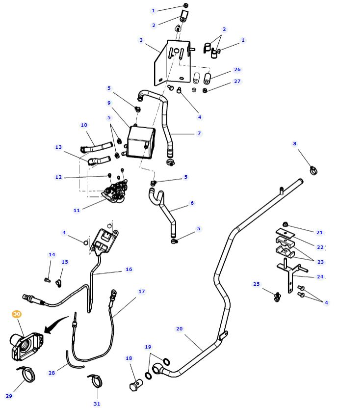 Pollution Control Plug 4384234M1 - Image 2