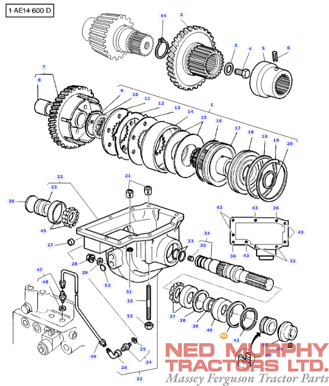 4WD Clutch O-Ring 1441550X1 - Image 2