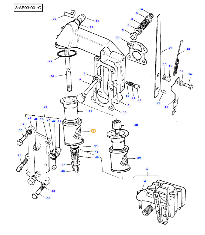 Hydraulic Filter 1870199M92 - Image 3
