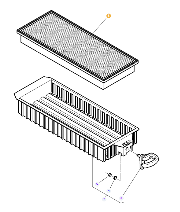 Cab Air Filter 4378102M2 - Image 2