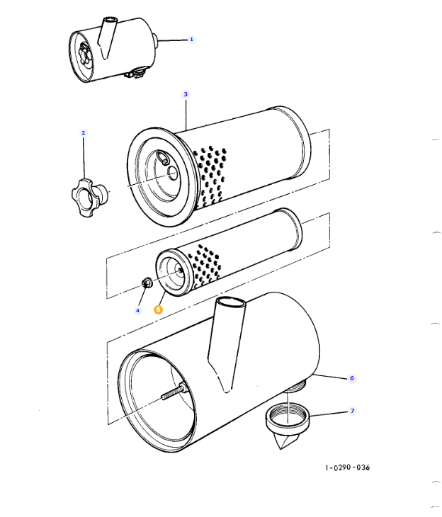 Air Filter 1678295M1 - Image 2