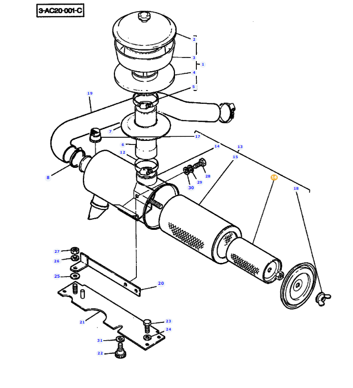 Air Filter - 3595519M1 - Image 2