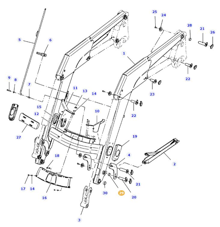 Front Loader Bushing AL5018514 - Image 2