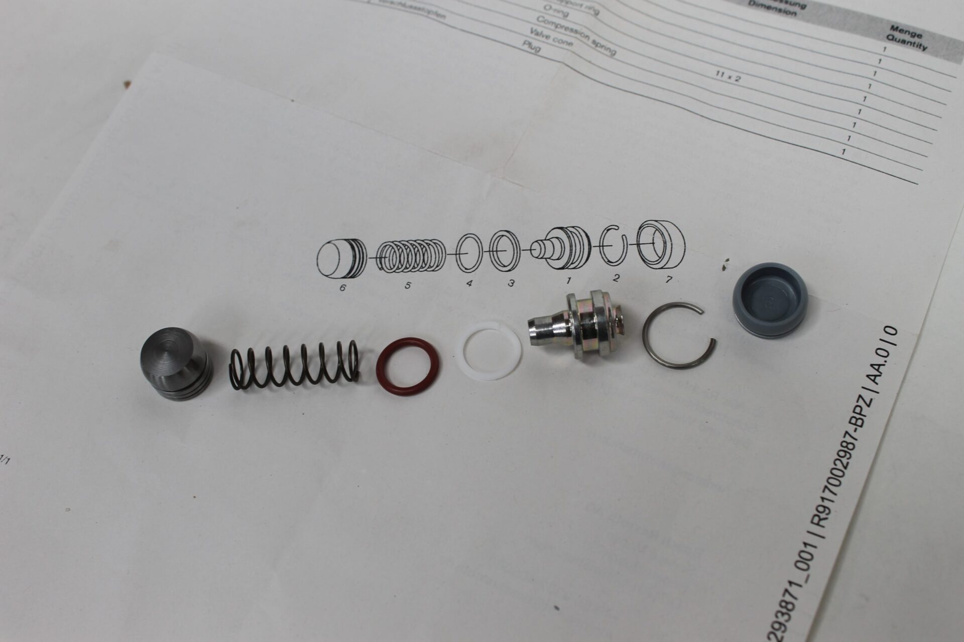 Distributor Repair Kit, F916961022160, Massey Ferguson Tractors, Ned Murphy Tractors Ltd.