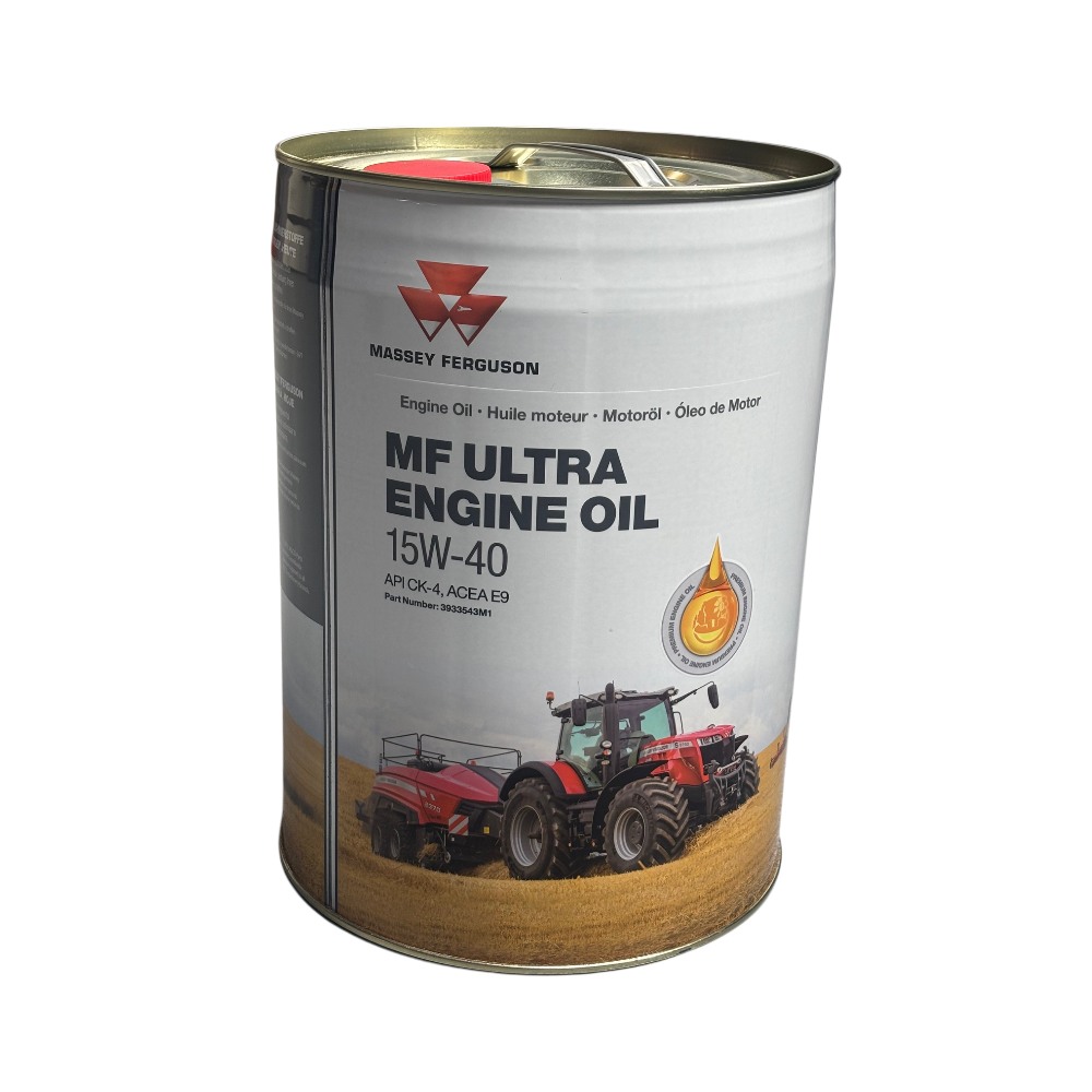 15W-40, E9, Massey Ferguson Engine Oil, Massey Ferguson Tractors, Ned Murphy Tractors Ltd.