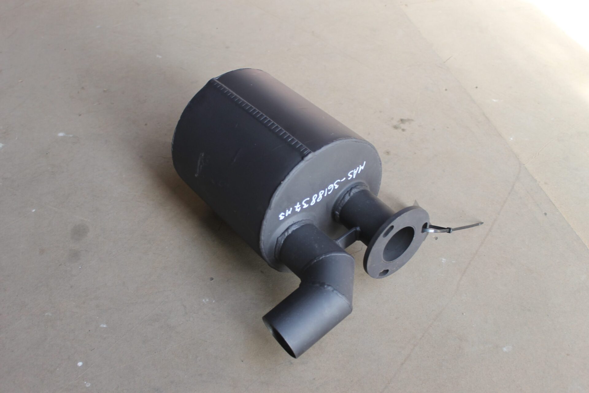 3618837M3, Exhaust Silencer Box, Massey Ferguson Tractors, Ned Murphy Tractors Ltd.