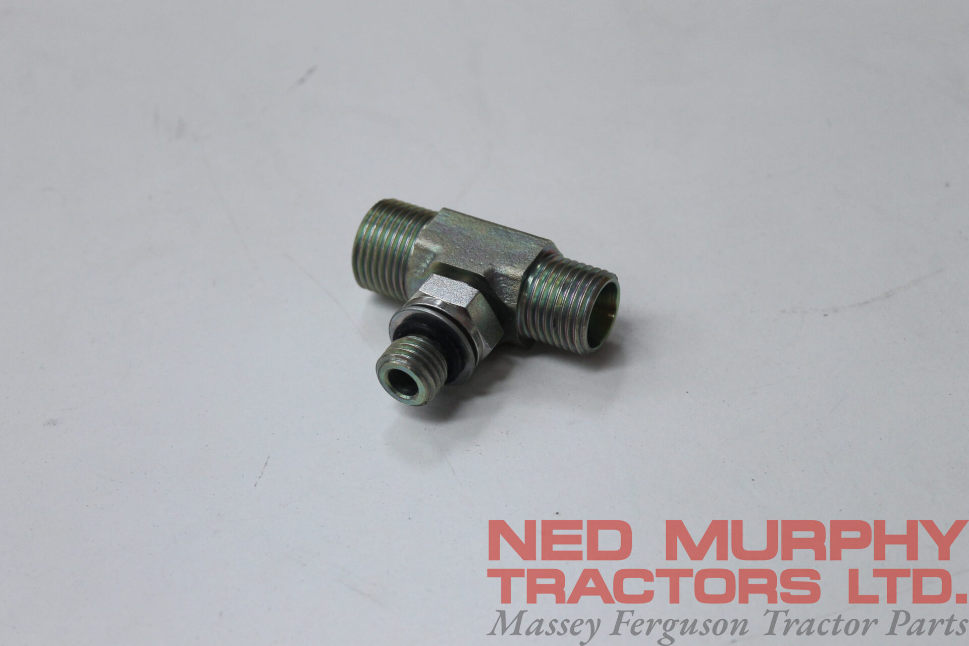 4362965M1, Hydraulic Tee Fitting, Massey Ferguson Tractors, Ned Murphy Tractors Ltd.
