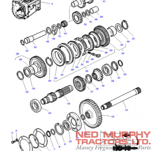 PTO Drive Shaft O-Ring 70923816 - Image 2