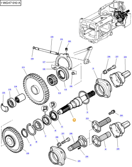 PTO Shaft 3382074M10 - Image 2