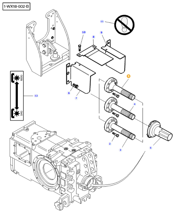 PTO Shaft 540 rpm ACW1655680 - Image 2
