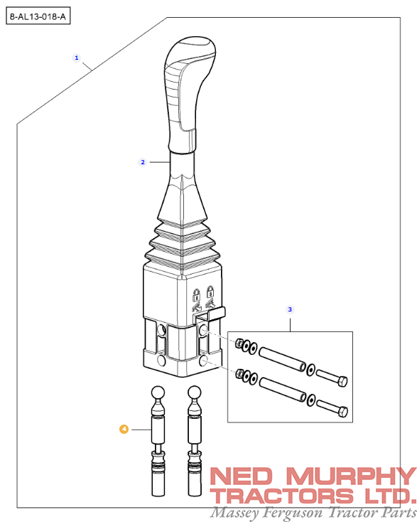 Loader Joystick Cable AL5020945 - Image 2