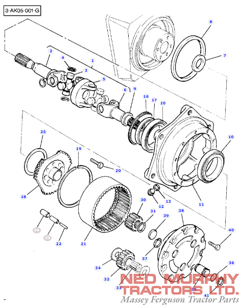 NG Axle Hub 3429029M1 - Image 2