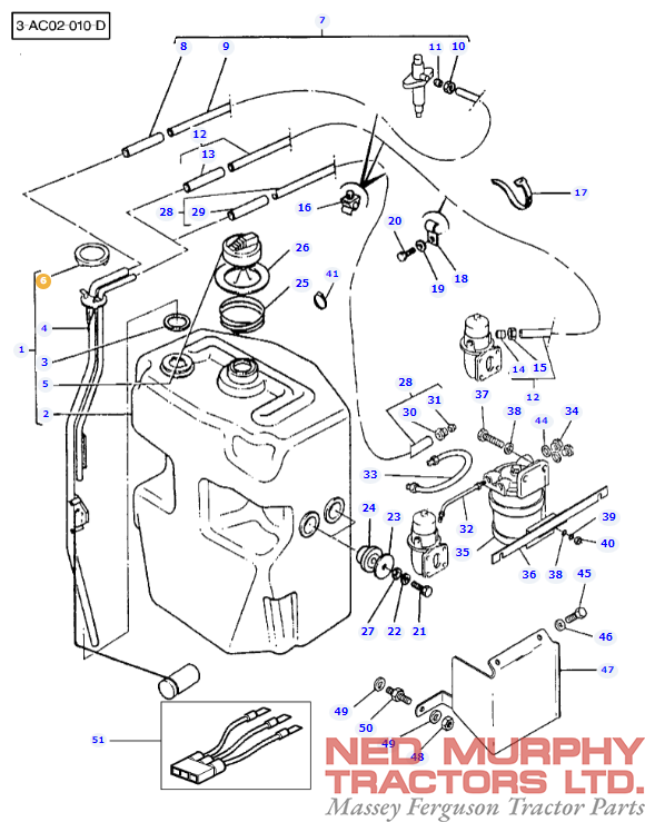 Fuel Sender Ring 1694979M1 - Image 2