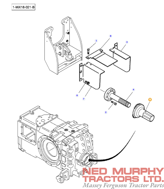 PTO Cover 3795979M1 - Image 2
