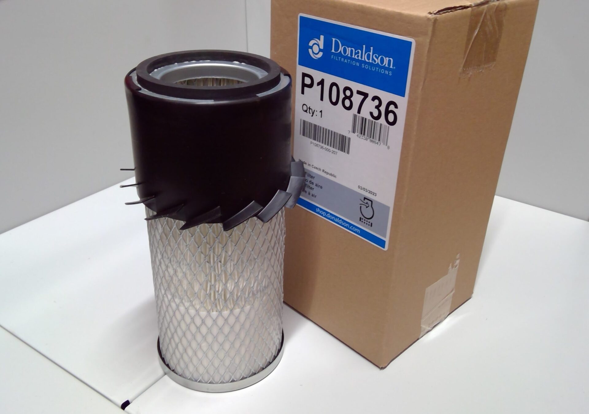 Outer Air Filter 1886637M91, Massey Ferguson Tractors, Ned Murphy Tractors Ltd.