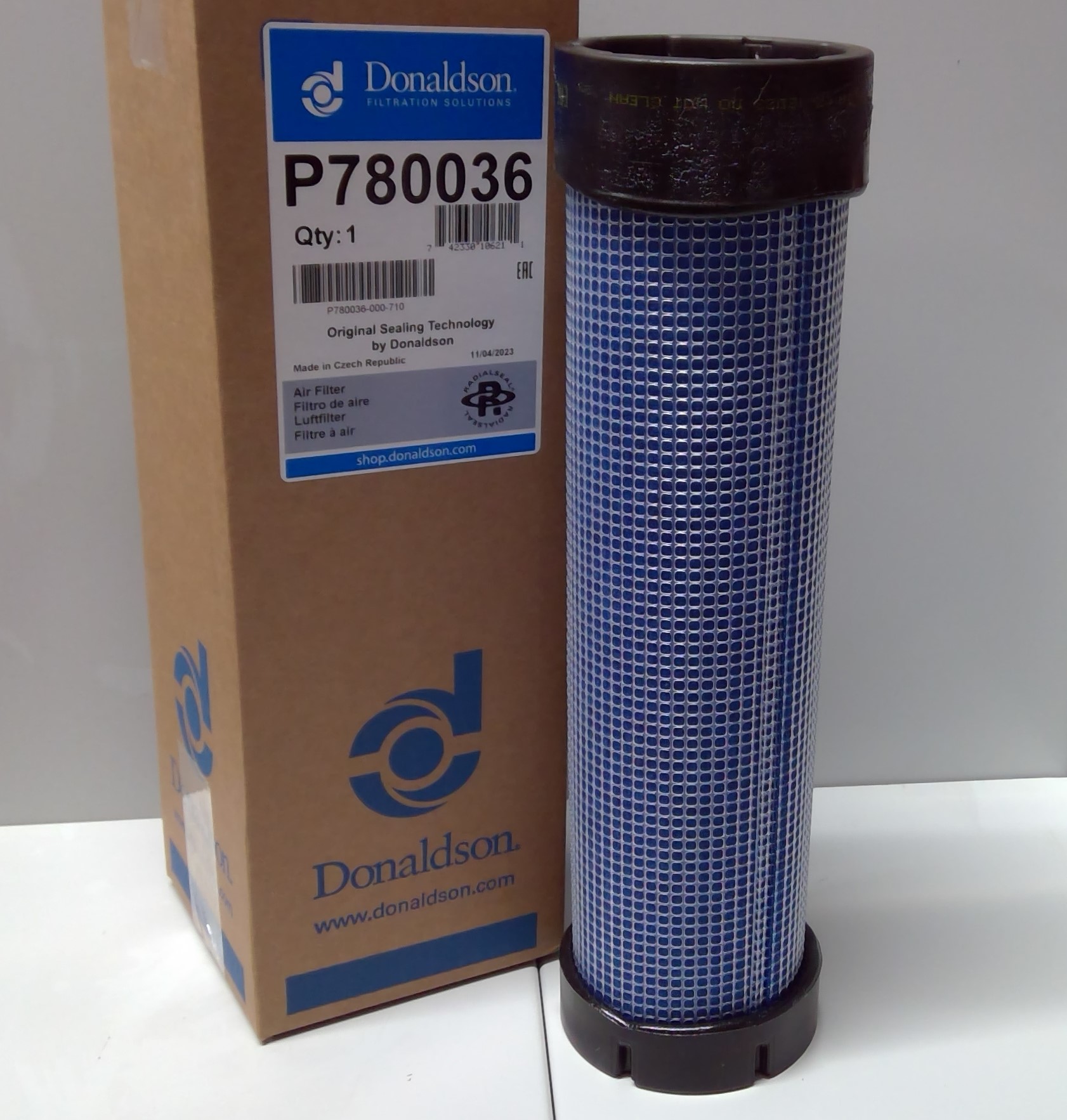 3901478M2, Inner Air Filter, Massey Ferguson Tractors, Ned Murphy Tractors Ltd.