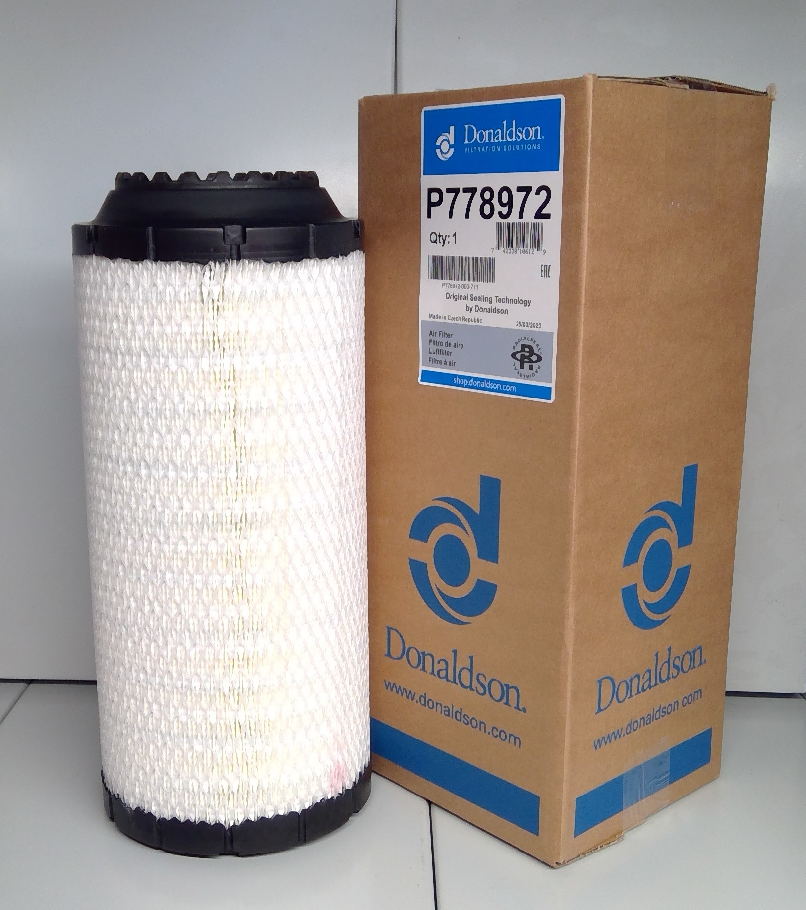 Outer Air Filter, H117200090150, Massey Ferguson Tractors, Ned Murphy Tractors Ltd.