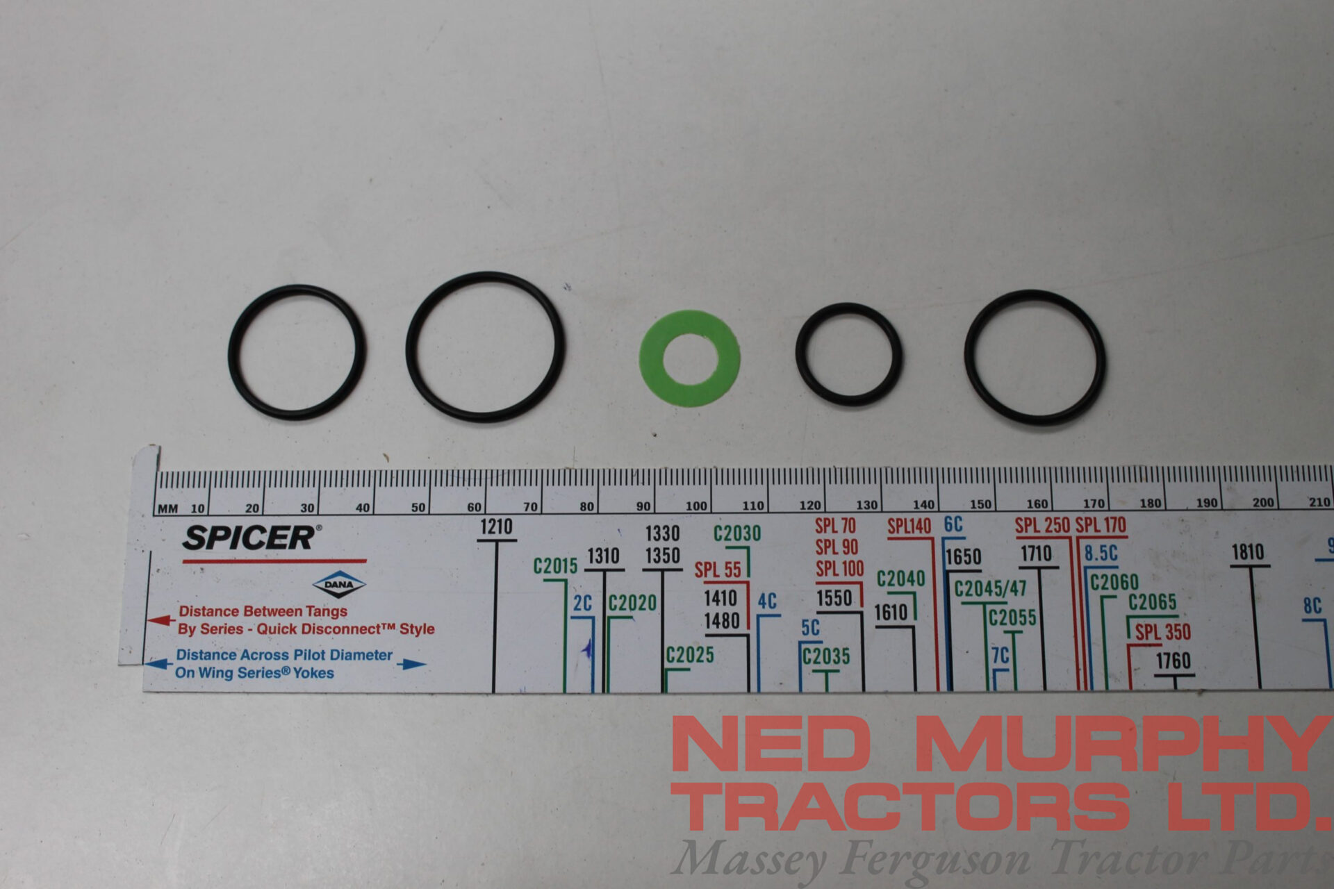 Hydraulic Spool Seal Kit 1810805M92, Massey Ferguson Tractors, Ned Murphy Tractors Ltd.