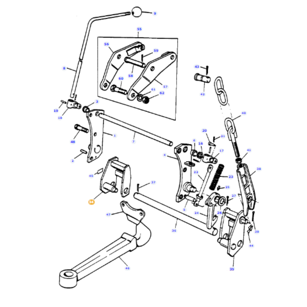 Pickup Hitch Catch 3774879M91 - Image 3