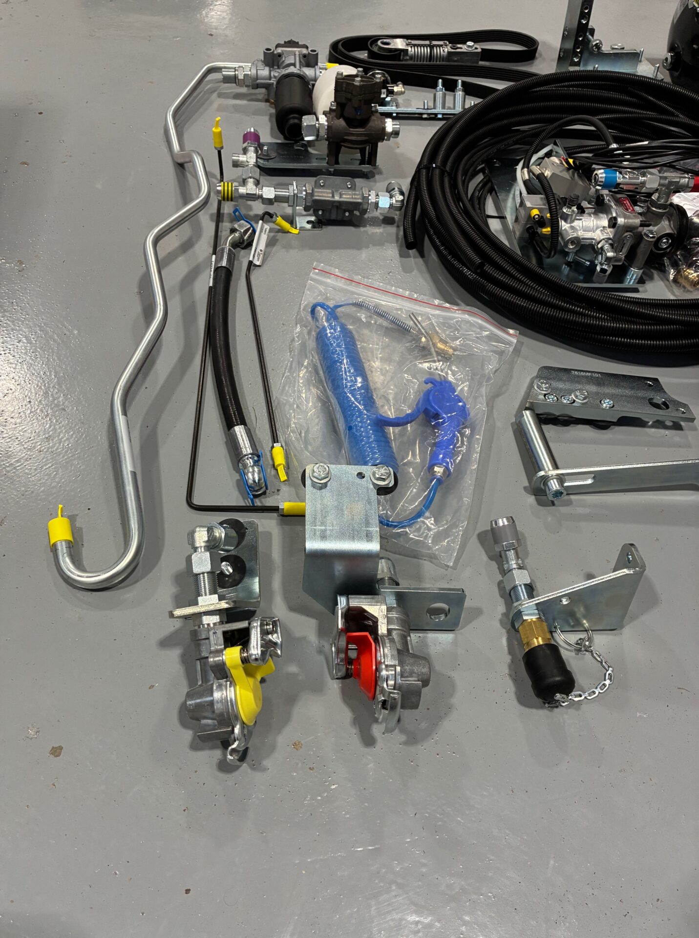 Air Brake Kit 7619, 7620, 7622, 7624 Dyna 6. Massey Ferguson Tractors, Ned Murphy Tractors Ltd.